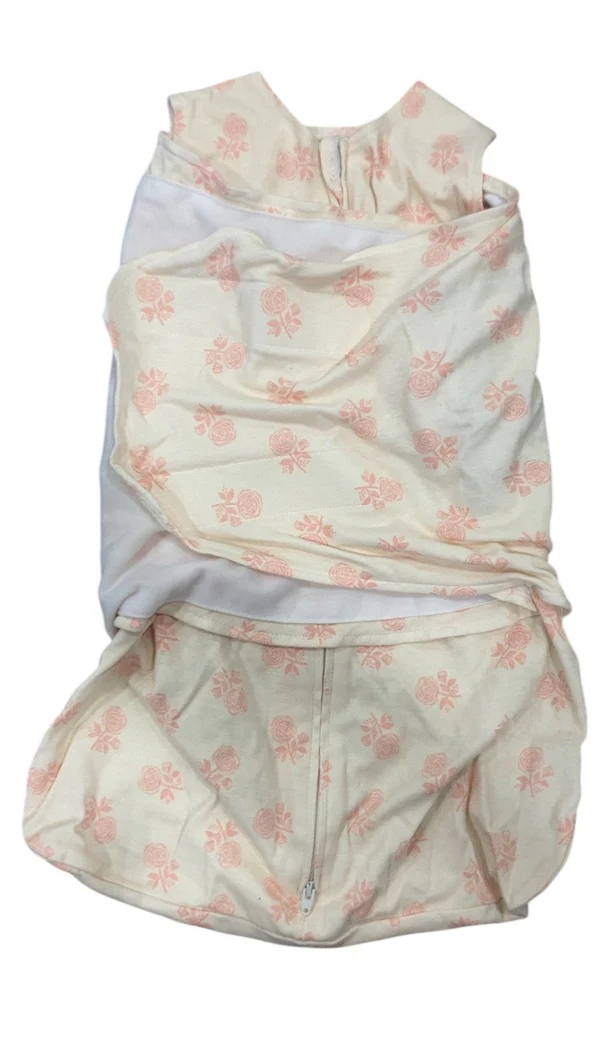 Halo SleepSack Swaddle, Newborn, Watercolor Rose Toss Blush