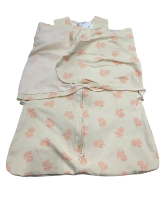 Halo SleepSack Swaddle, Newborn, Watercolor Rose Toss Blush - Image 2