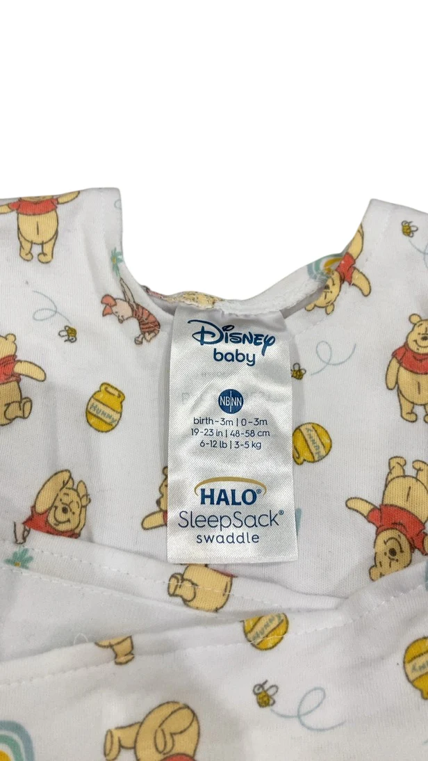 Halo SleepSack Swaddle, Newborn, Winnie Rainbows - Image 3