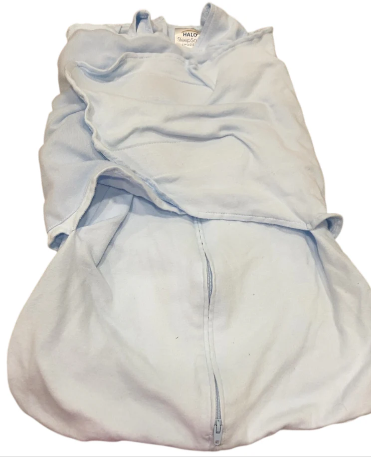 Halo SleepSack Swaddle, Small, Baby Blue