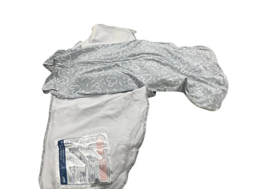 Halo SleepSack Swaddle, Small, Confetti Mickey Gray - Image 3