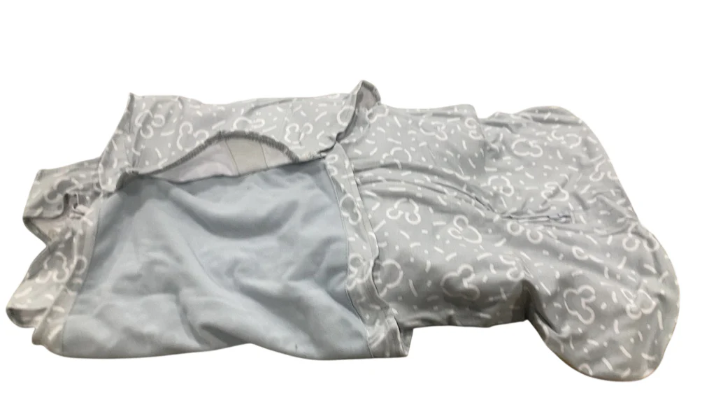 Halo SleepSack Swaddle, Small, Confetti Mickey Gray - Image 4
