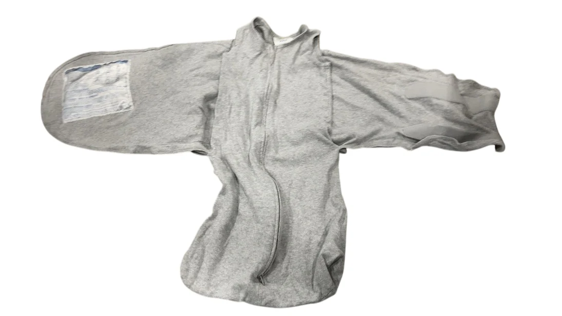 Halo SleepSack Swaddle, Small, Heather Gray - Image 2