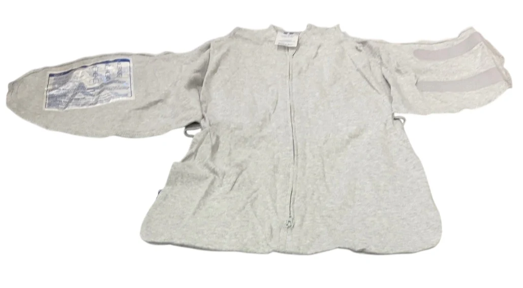 Halo SleepSack Swaddle, Small, Heather Gray - Image 2