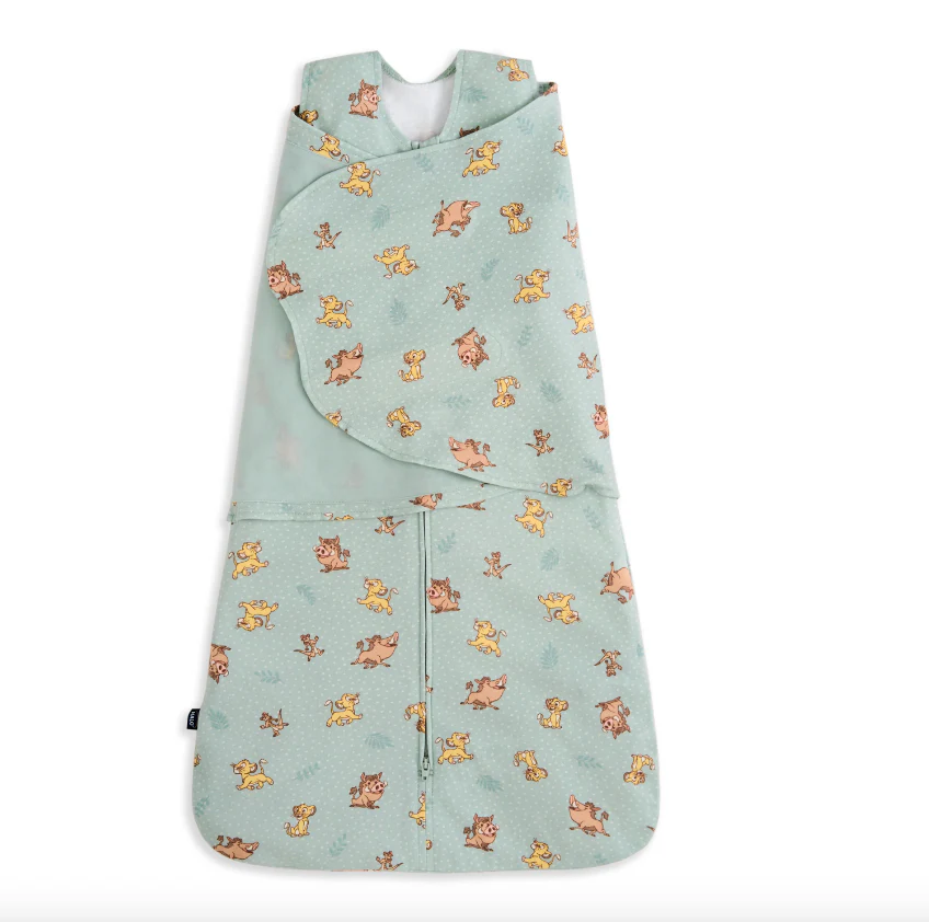 Halo SleepSack Swaddle, Small, Lion KIng Friends