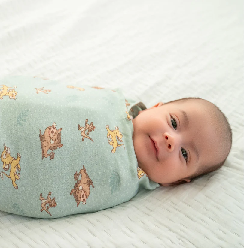 Halo SleepSack Swaddle, Small, Lion KIng Friends - Image 3