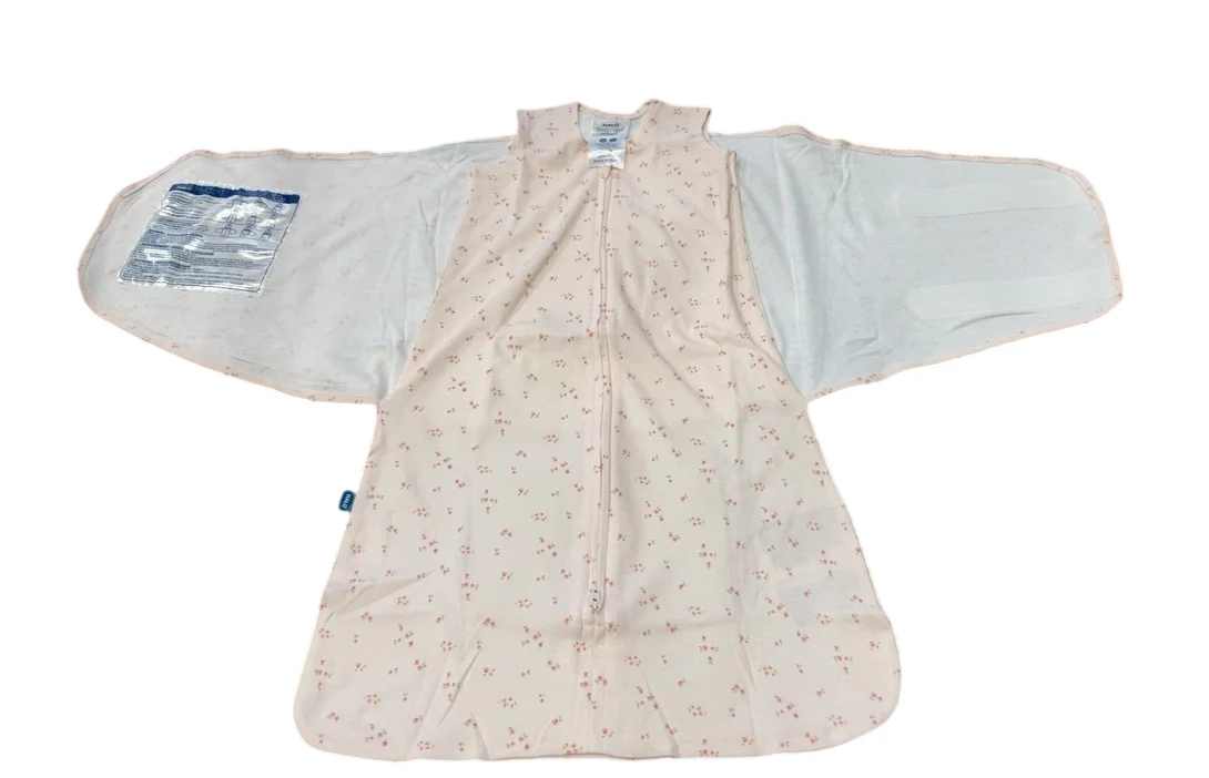 Halo SleepSack Swaddle, Small, Pink Floral - Image 3