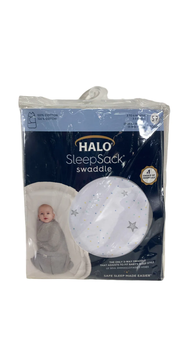 Halo SleepSack Swaddle, Small, Stardust - Image 2