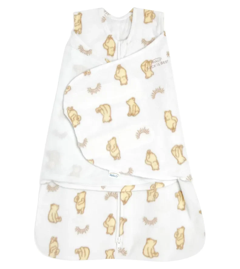 Halo SleepSack Swaddle, Small, Sunshine Winnie