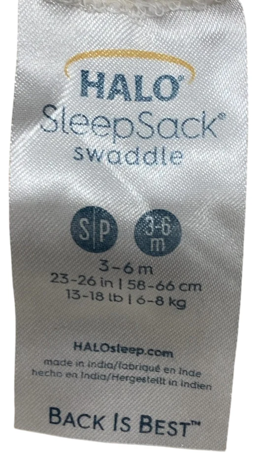 Halo SleepSack Swaddle, Small, Vintage Floral - Image 4