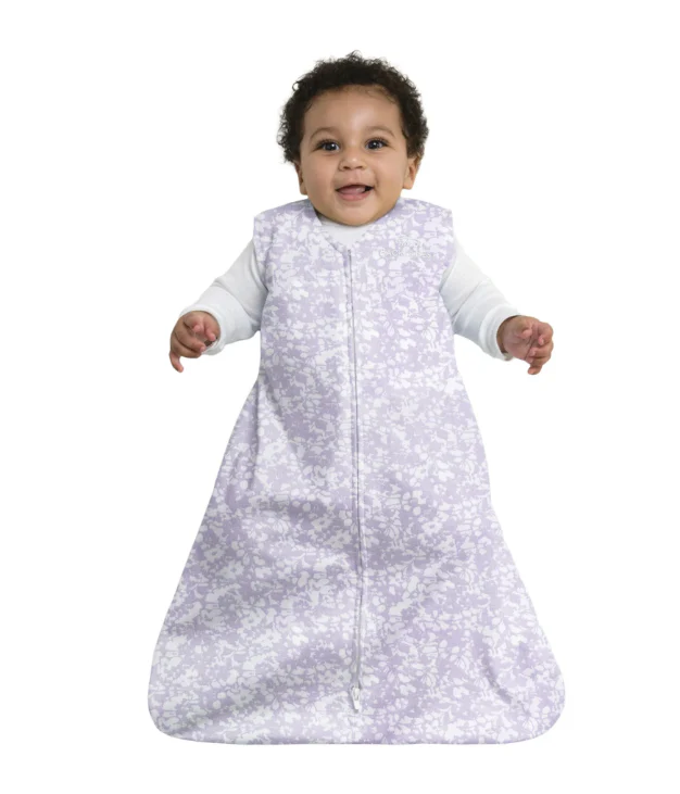 Halo Sleepsack Wearable Blanket, Small (0-6 Months), Aster Flowers - Image 2