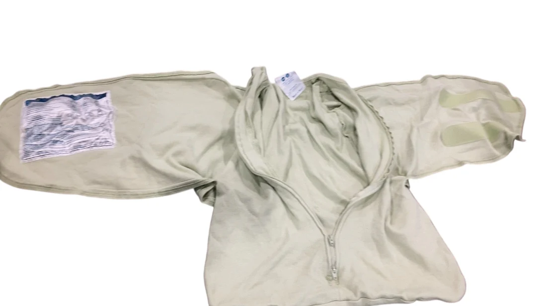 Halo SuperSoft SleepSack Swaddle, Calm Sage, Small - Image 3