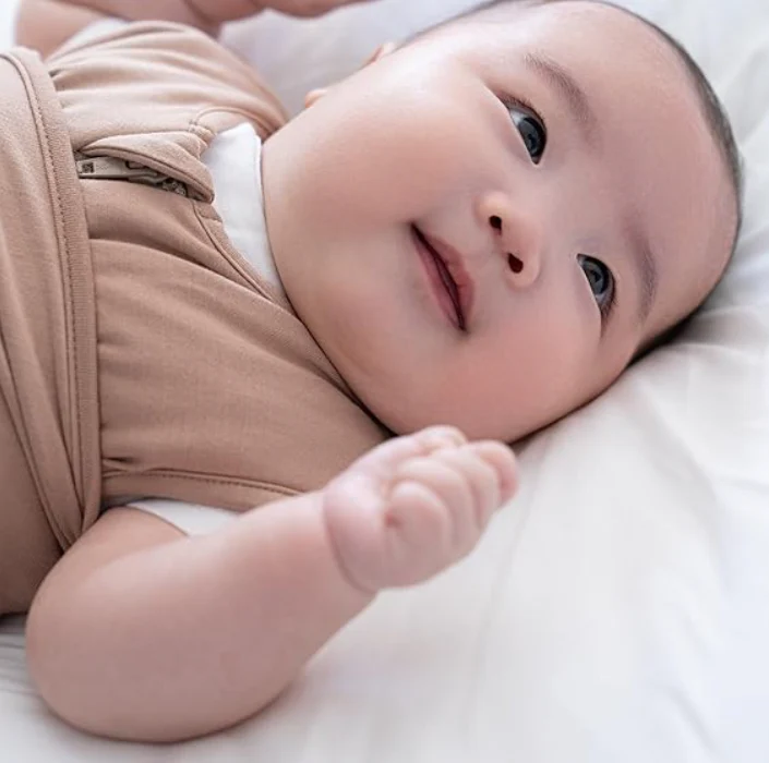 Halo SuperSoft SleepSack Swaddle, Mocha, Small - Image 2