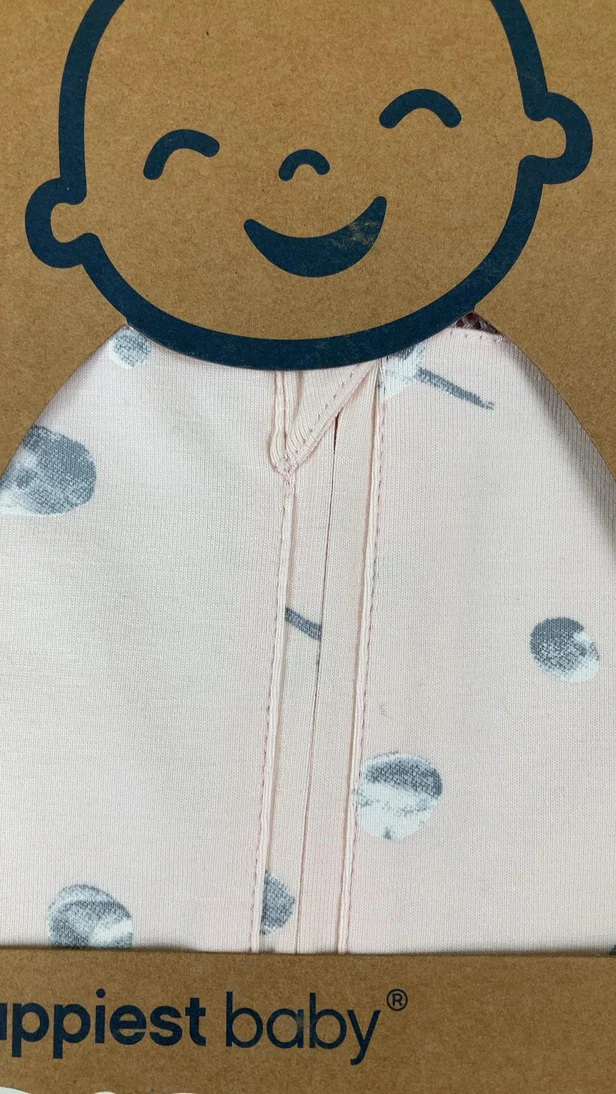 Happiest Baby SNOO Sack, Medium (12-18 lbs), Pink Rose Planets - Image 3