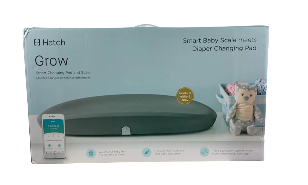 Hatch Grow Smart Changing Pad, Grey - Image 2