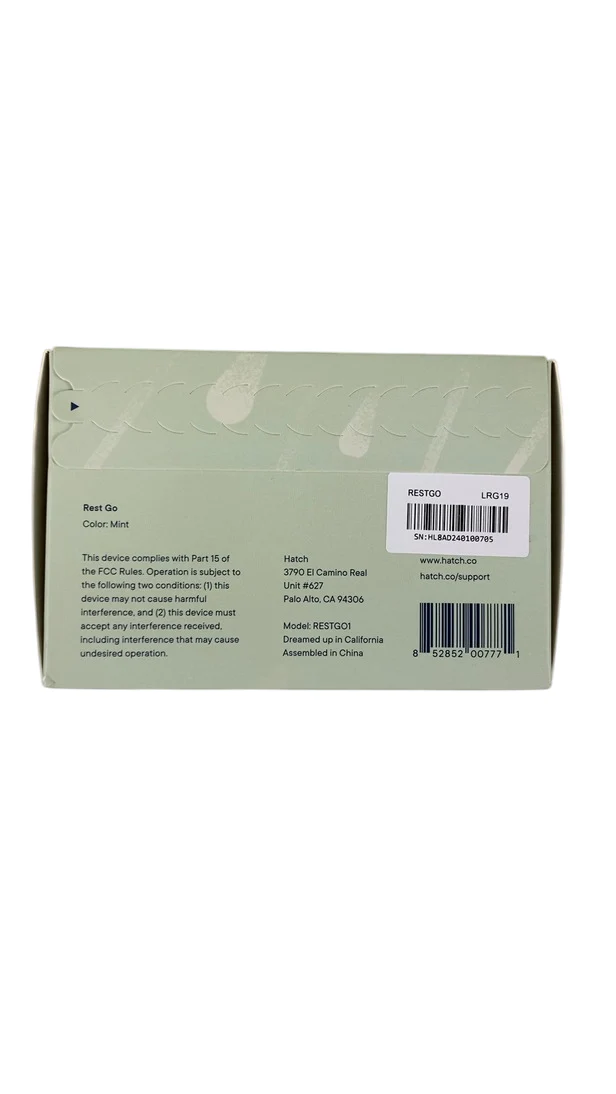 Hatch Rest Go Portable Sound Machine, Mint - Image 3