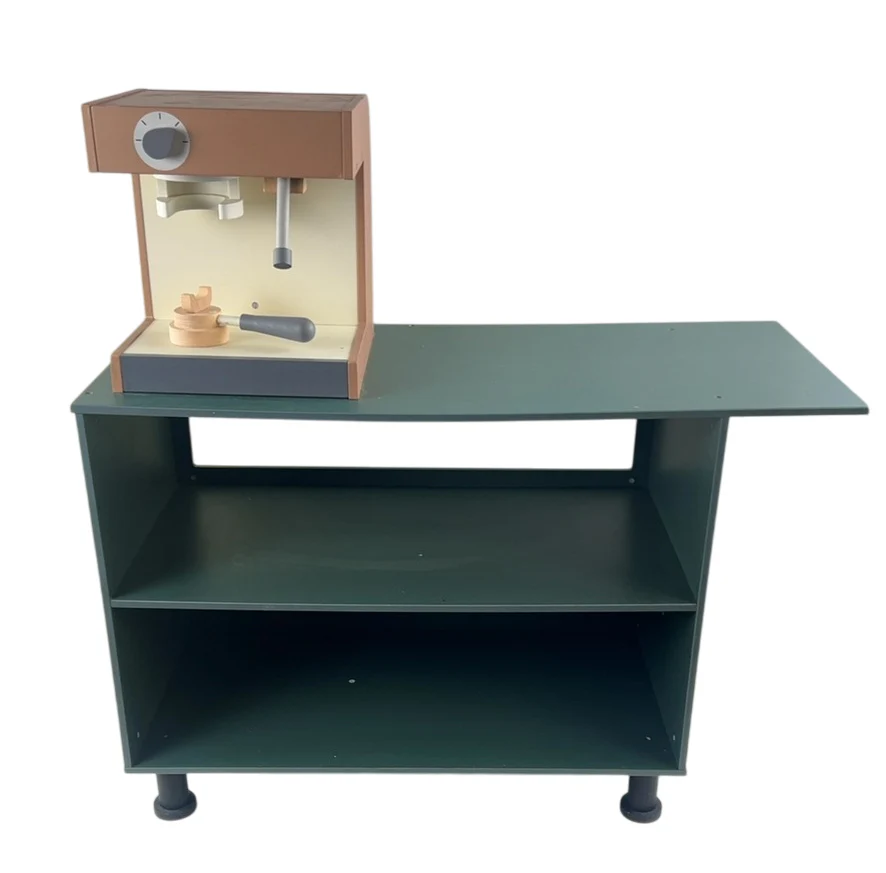 Hearth & Hand Magnolia Toy Coffee Barista Station, Green