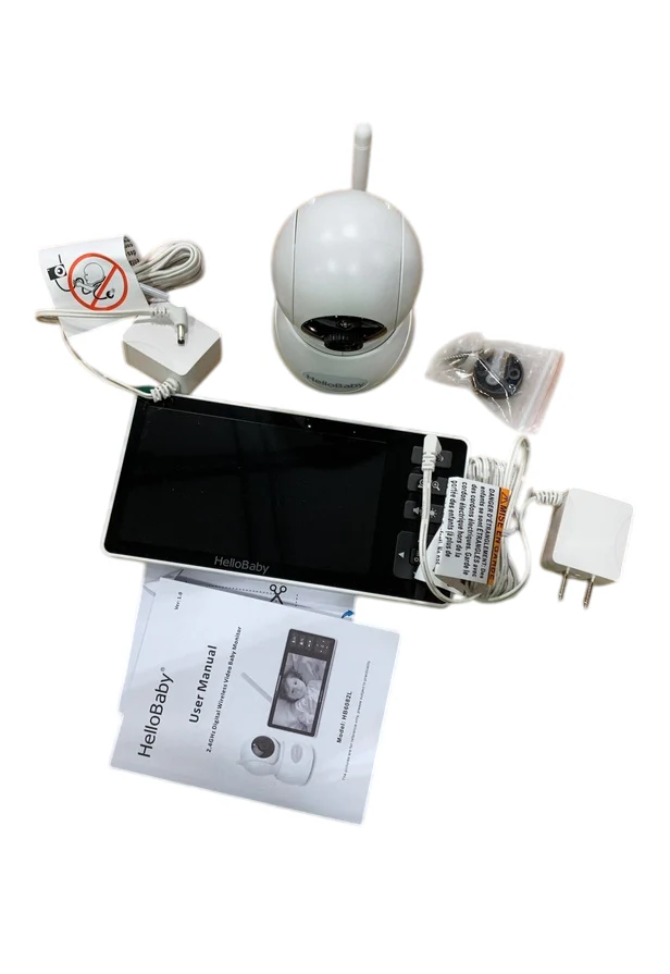 Hello Baby 5 Inch Video Baby Monitor HB6053, Black - Image 2