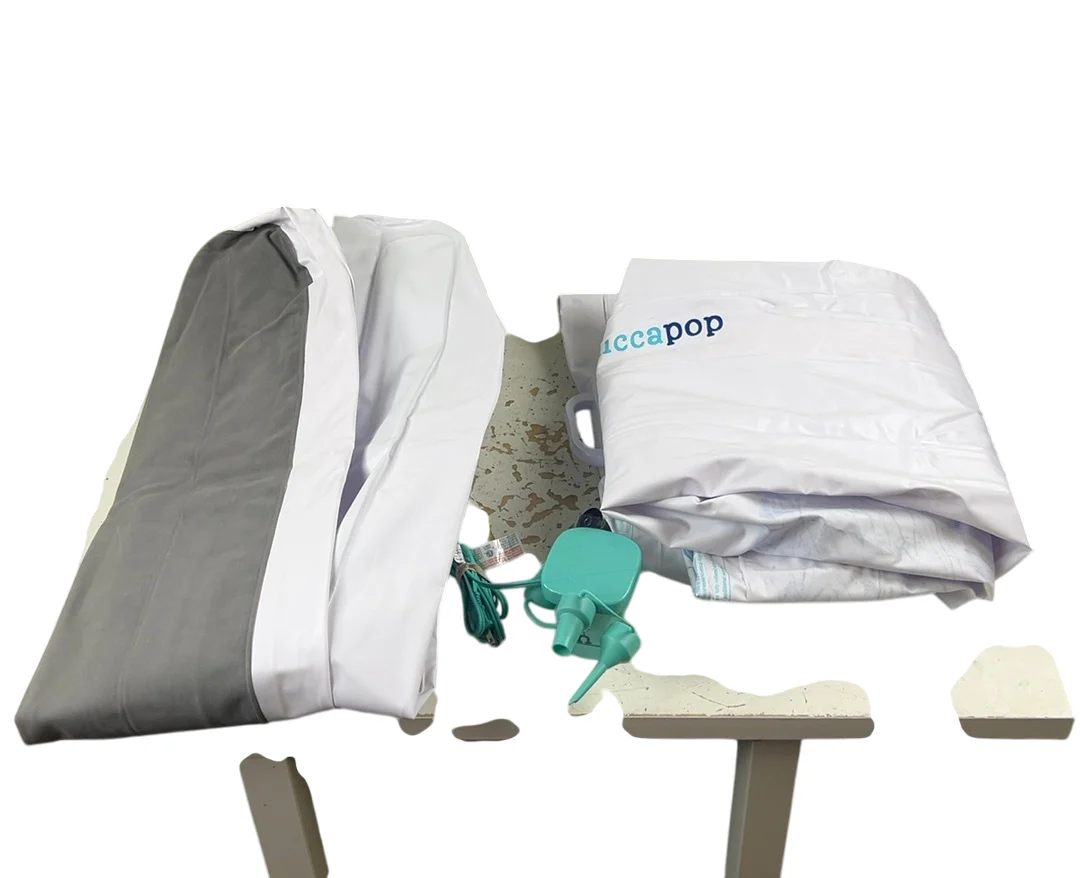 Hiccapop Inflatable Toddler Travel Bed