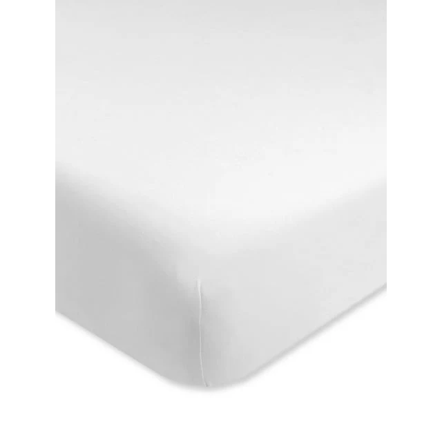 Honest Company Organic Fitted Crib Sheet, Bright White