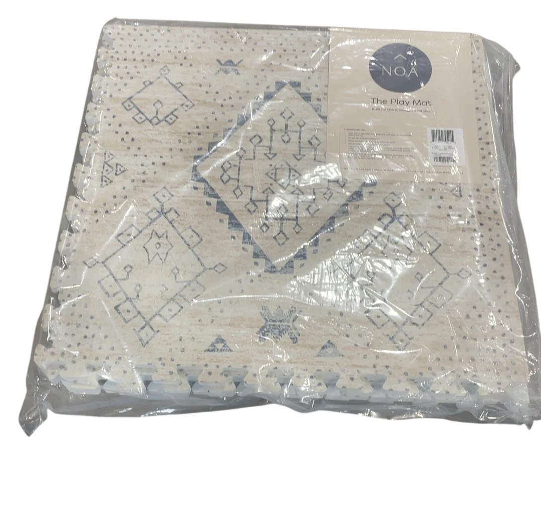 House of Noa Little Nomad Play Mat, 4x6', Windmill, Ula - Image 2