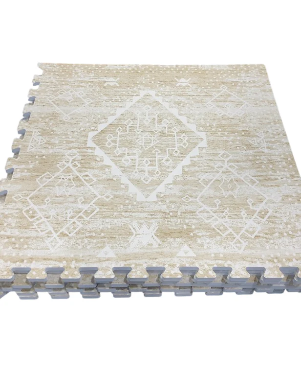 House of Noa Little Nomad Play Mat, 4x8, Straw, Ula - Image 2