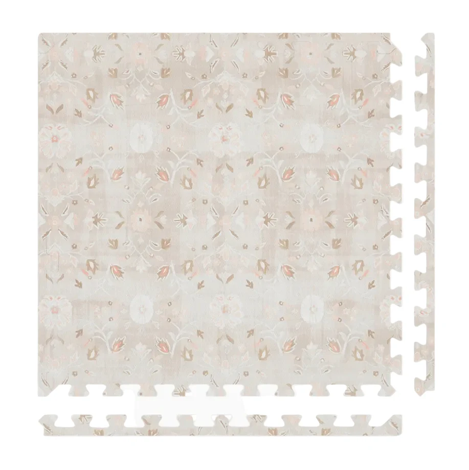 House of Noa Little Nomad Play Mat, 6x8, Gemma, Linen