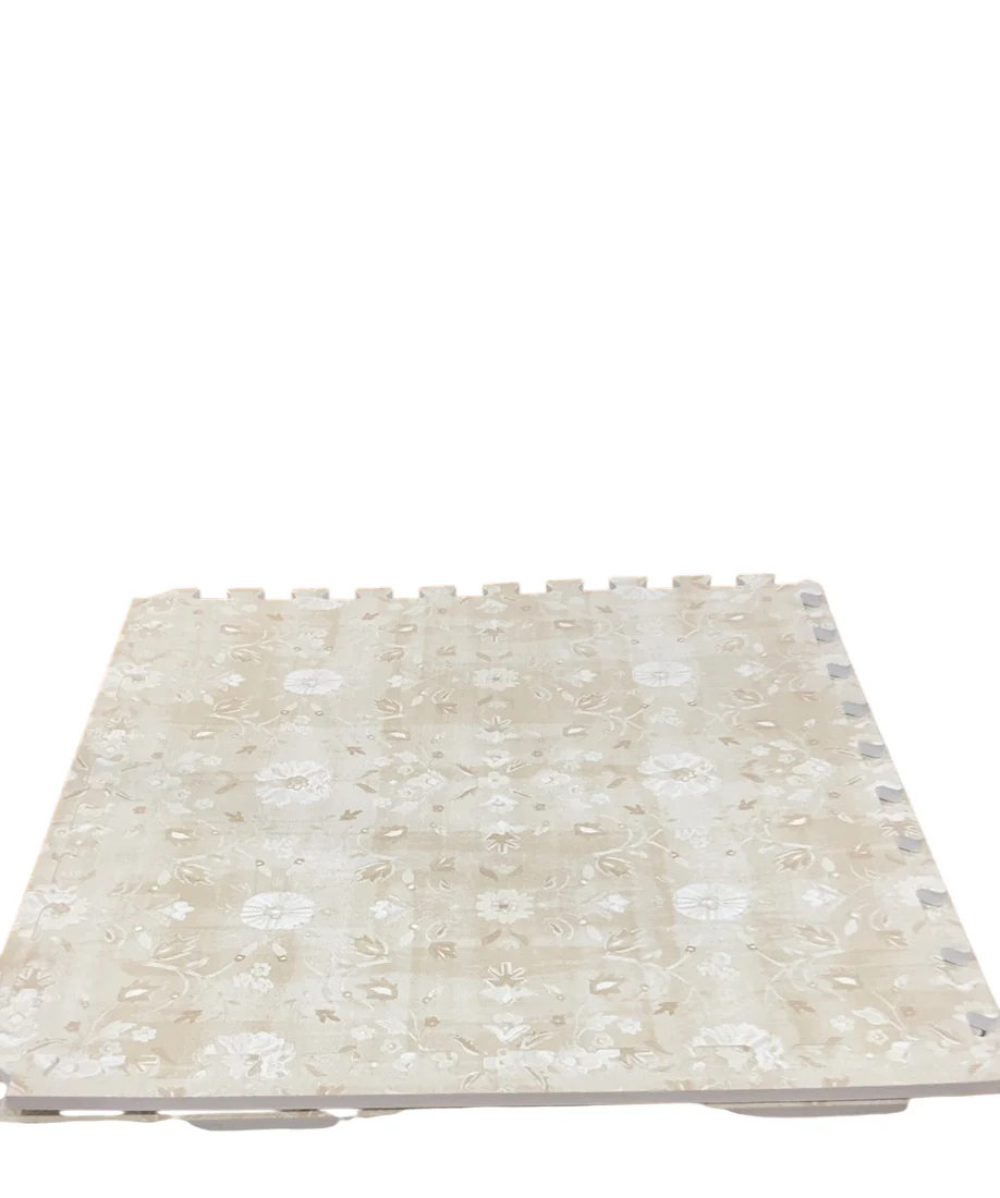 House of Noa Little Nomad Play Mat, 6x8, Gemma, Linen - Image 2