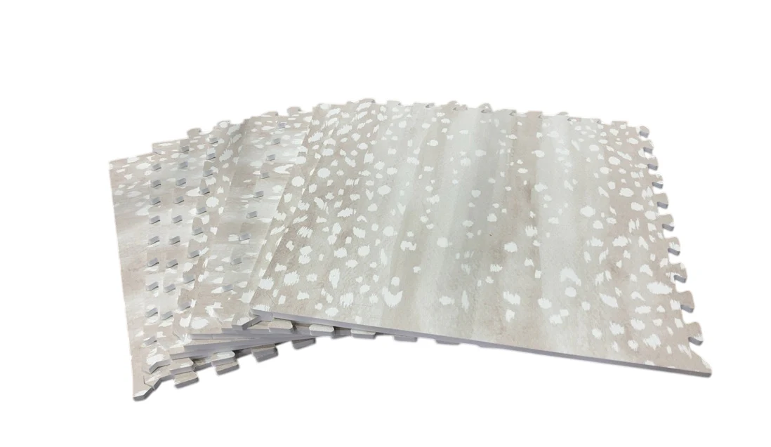 House of Noa Little Nomad Play Mat, Fawn, 4x8', Shea