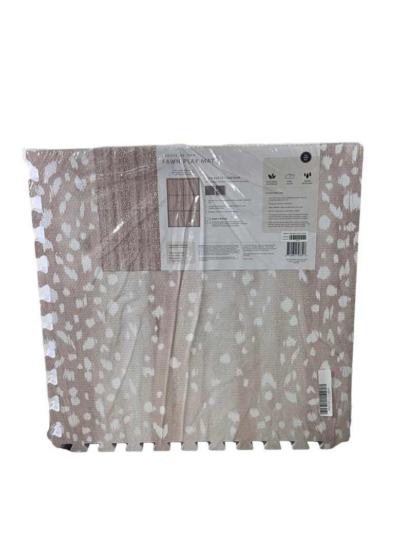 House Of Noa Little Nomad Play Mat, Fawn, Brown, 4x6' - Image 3
