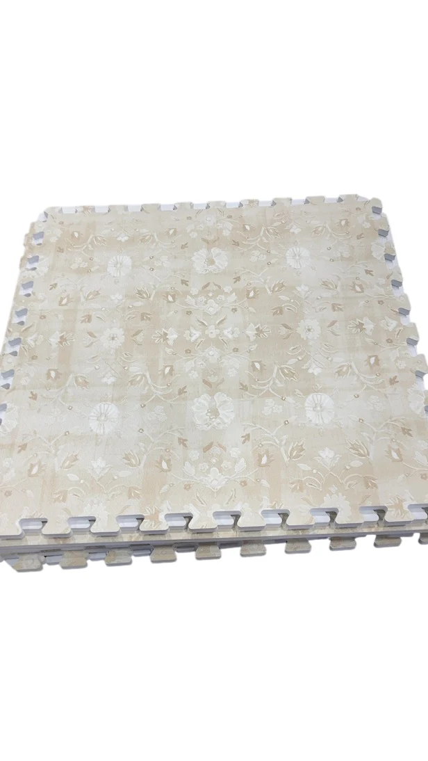 House of Noa Little Nomad Play Mat, Linen, Gemma, 6x8 - Image 2