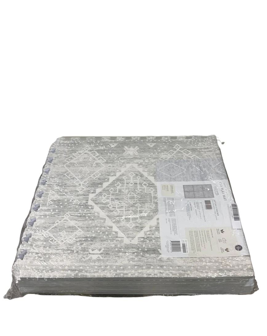 House Of Noa Little Nomad Play Mat, Ula-Gray, 4x6' - Image 6