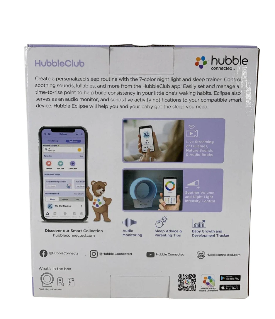 Hubble Connected Eclipse+ Portable Soother - Image 4