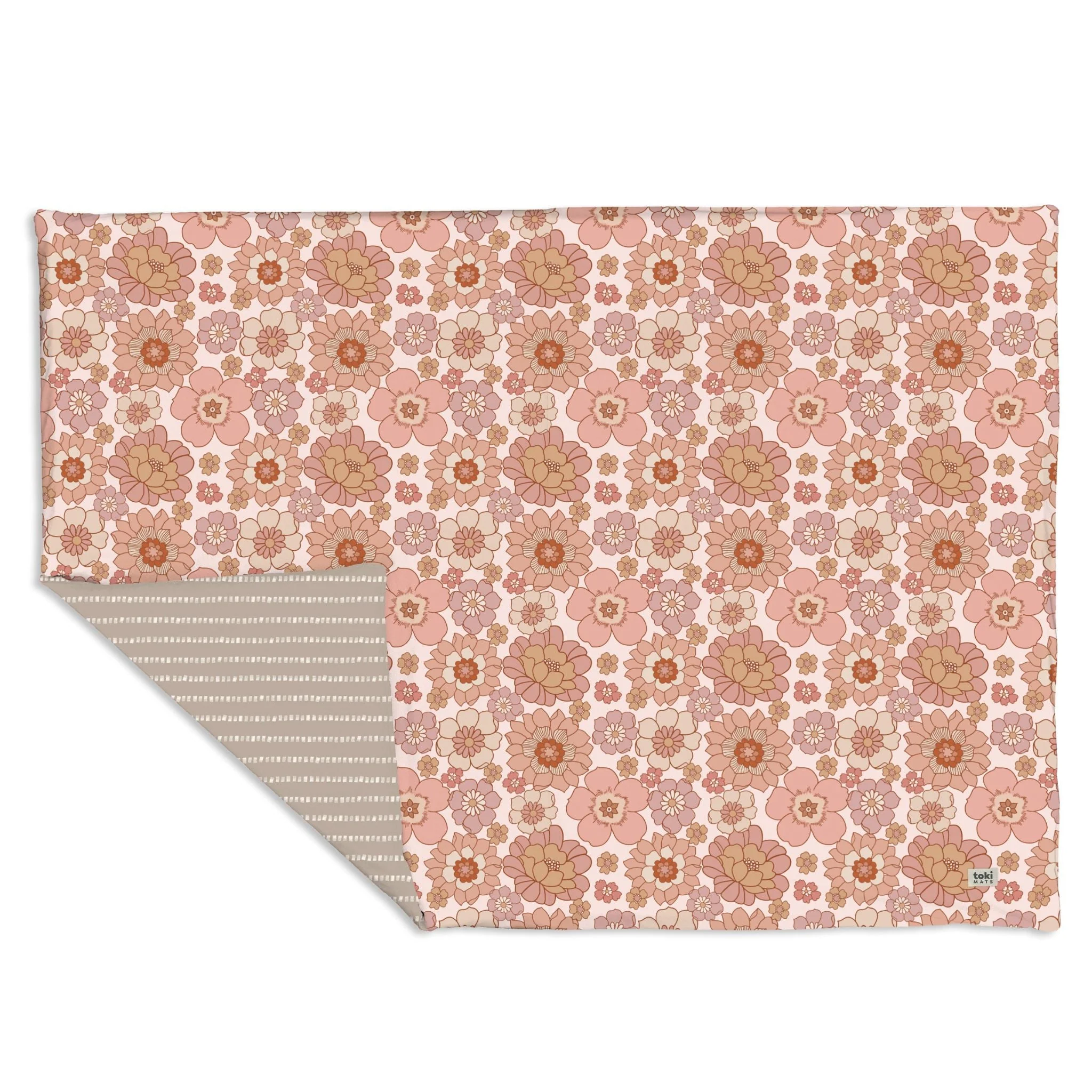 Toki Kids Blooms Organic Cotton Mat