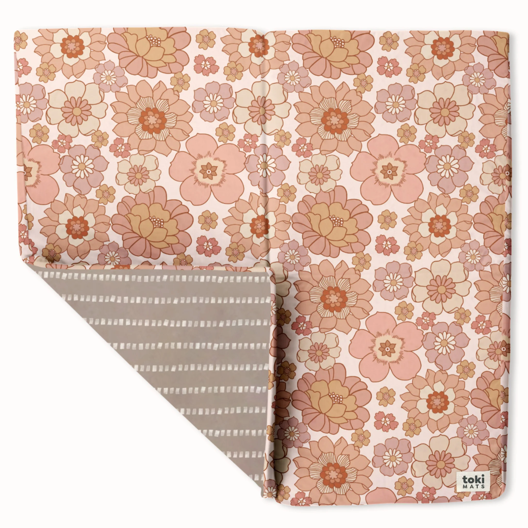 Toki Kids Blooms Organic Cotton Mat - Image 3