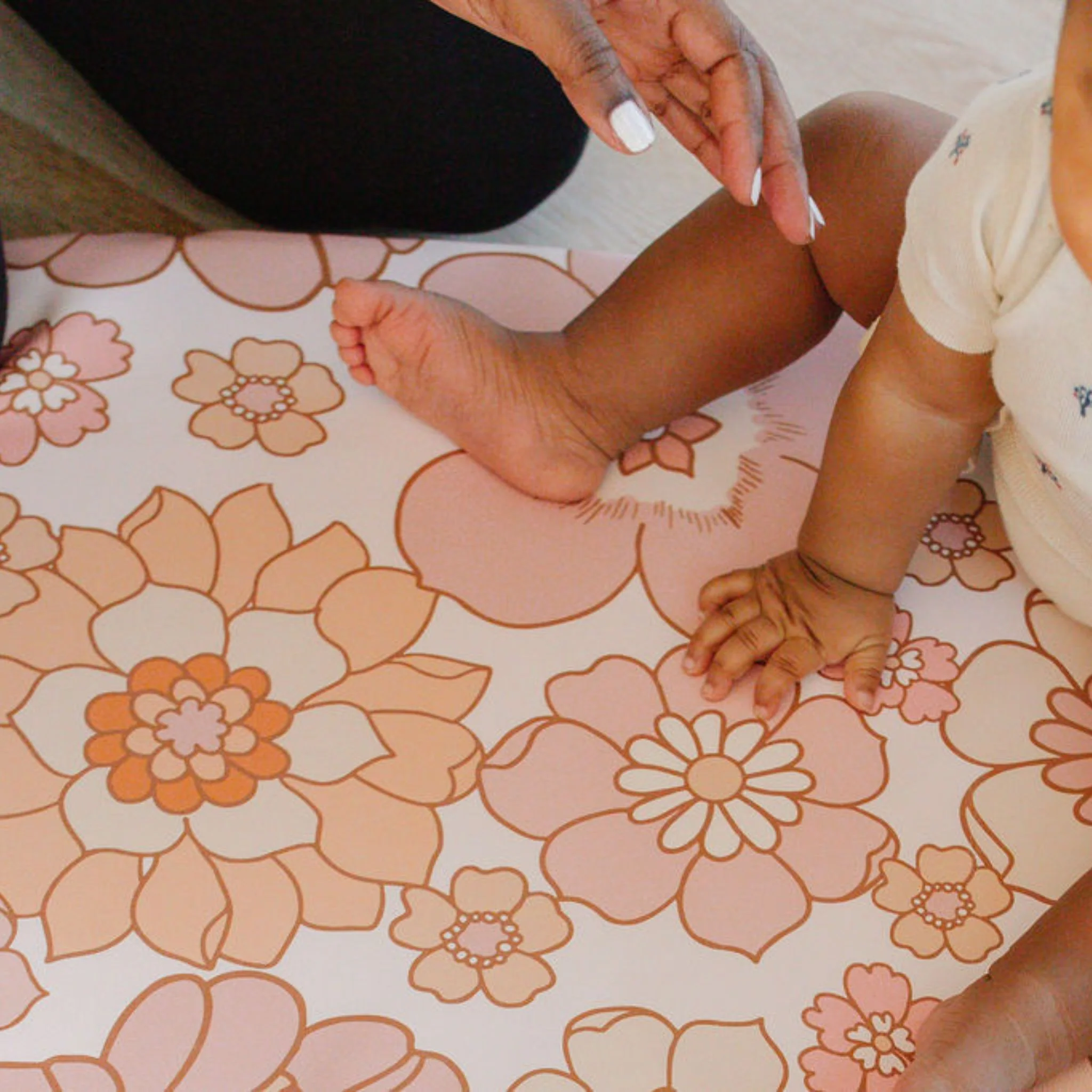 Toki Kids Blooms Vegan Leather Mat - Image 18