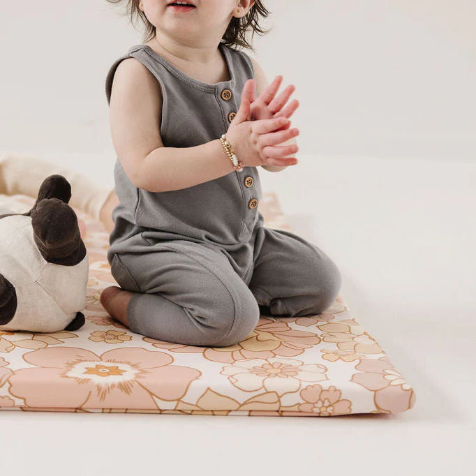 Toki Kids Blooms Vegan Leather Mat - Image 7