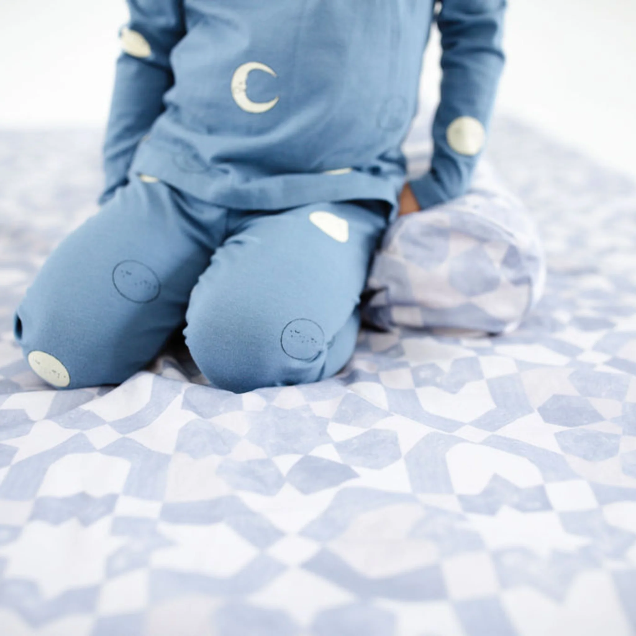 Toki Mats Padded Play Mat, Blue Tile Mat - Image 21