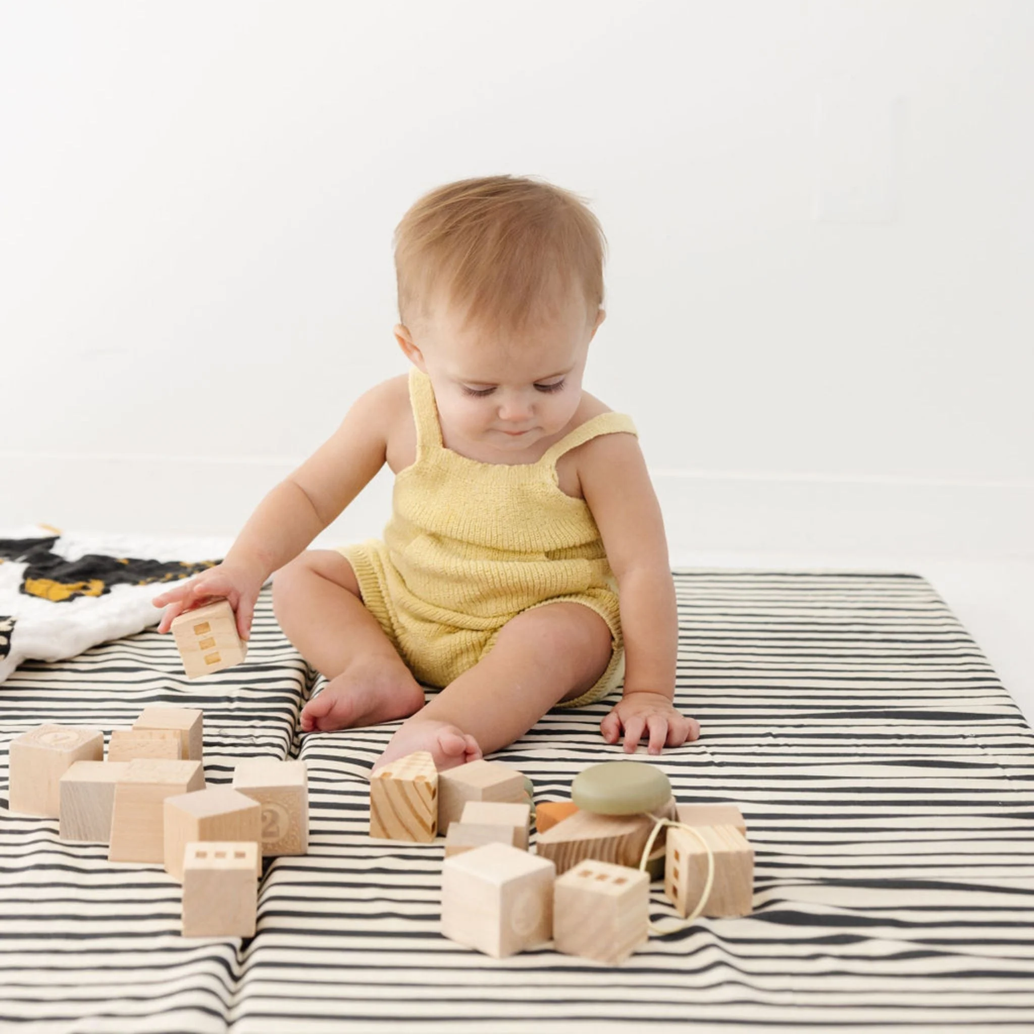 Toki Mats Padded Play Mat Cover, Bold Stripe Mat - Image 14