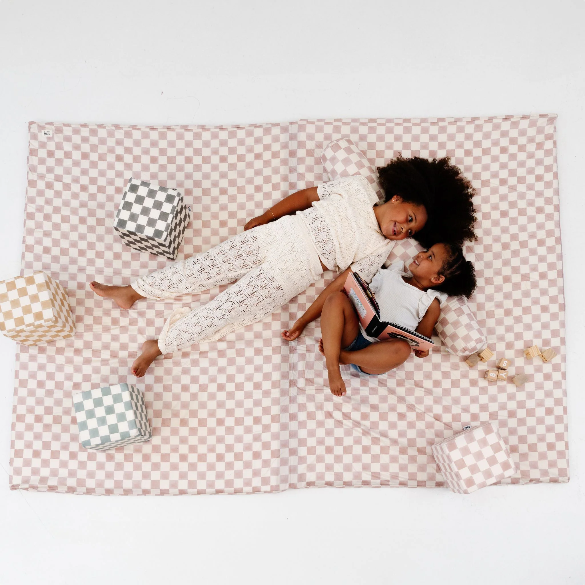 Toki Kids Checker Gumdrop Organic Cotton Cover - Image 10