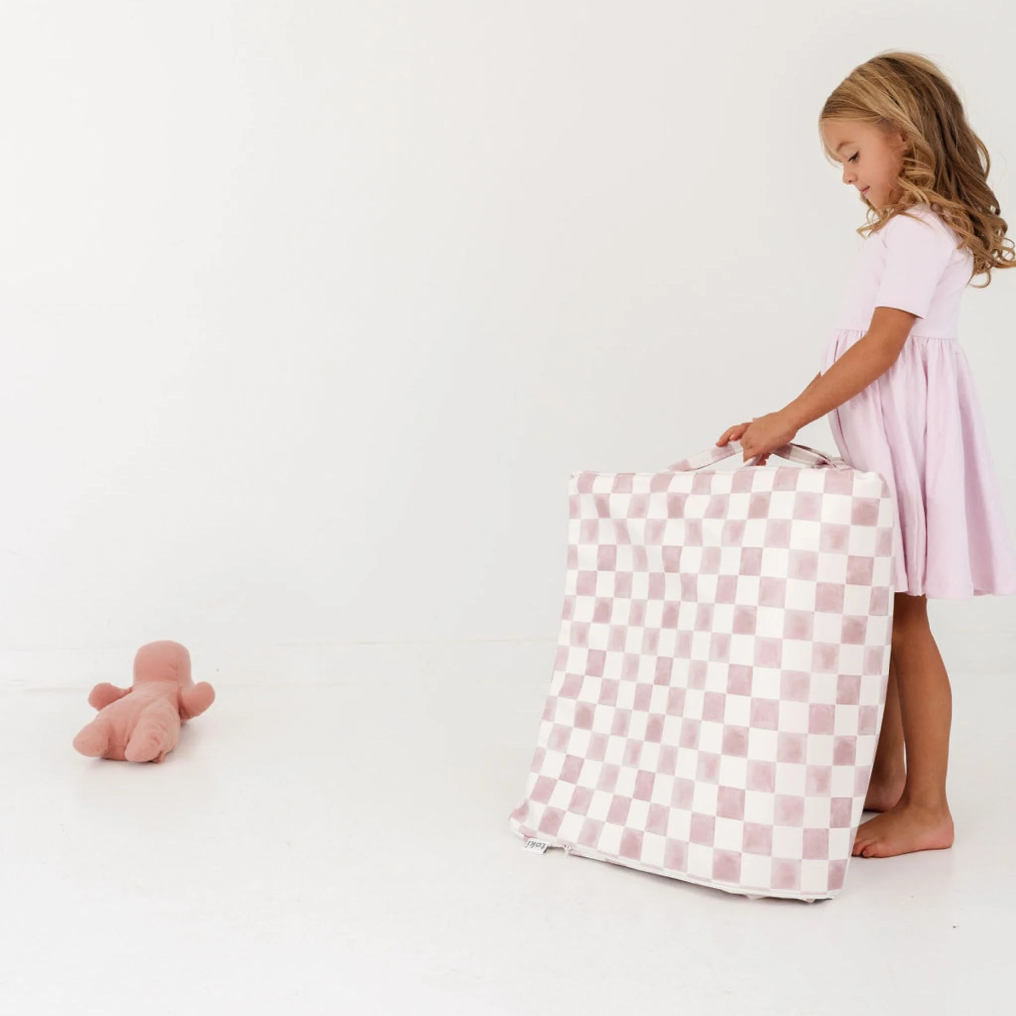 Toki Kids Vegan Leather Cover, Checker Gumdrop - Image 10