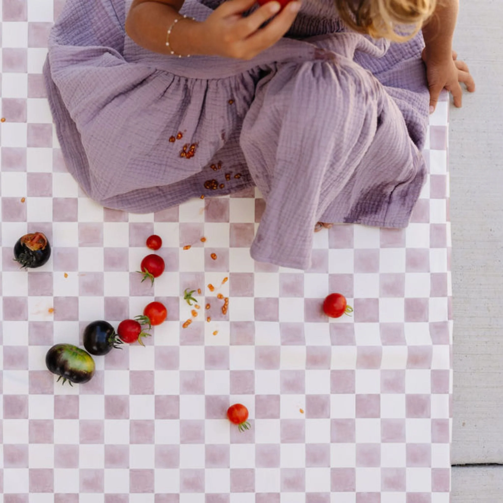 Toki Kids Checker Gumdrop Vegan Leather Mat - Image 11