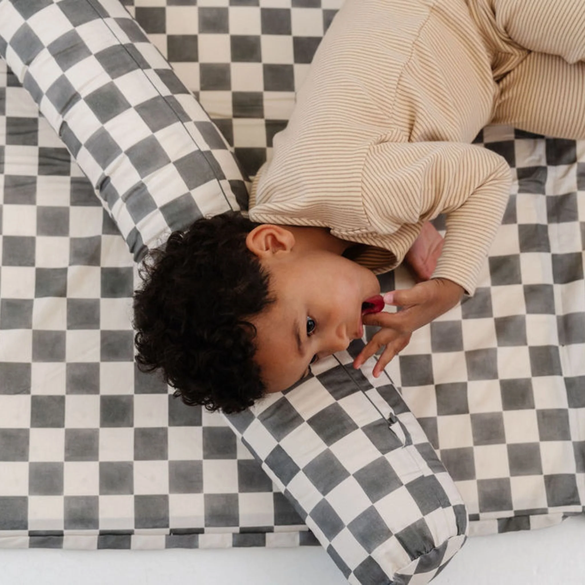 Toki Kids Checker Pepper Organic Cotton Cover - Image 13
