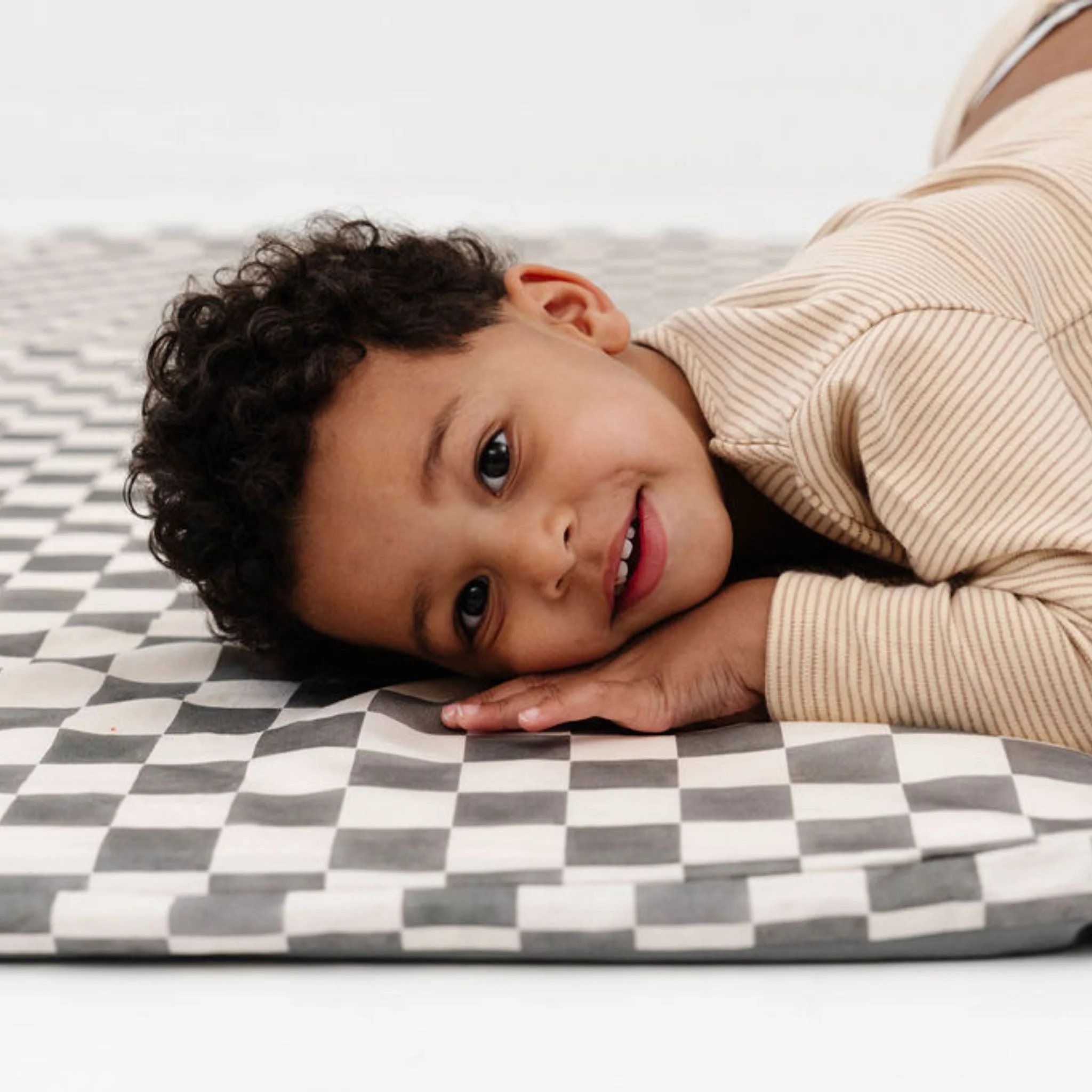 Toki Kids Checker Pepper Organic Cotton Cover - Image 5
