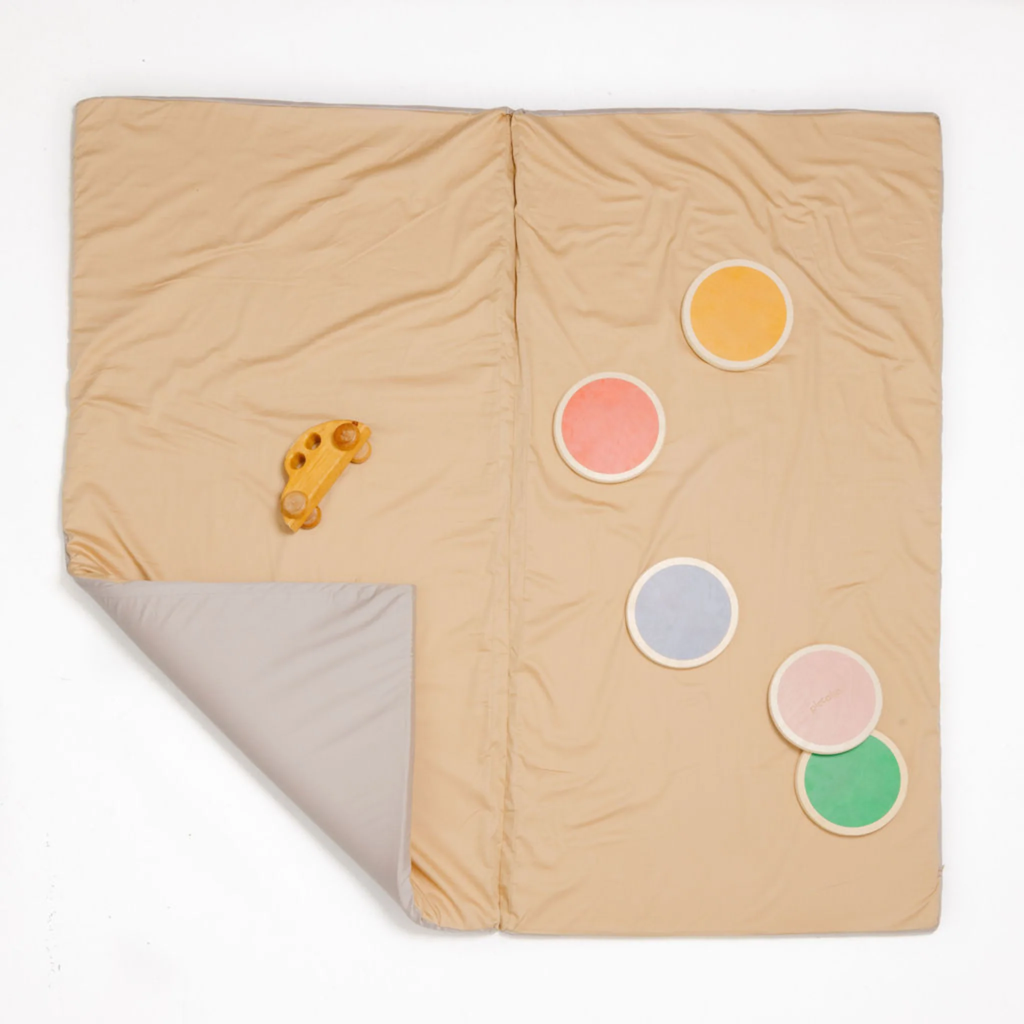 Toki Mats Padded Play Mat, Cloud + Sandcastle Mat, Multiple Sizes - Image 12