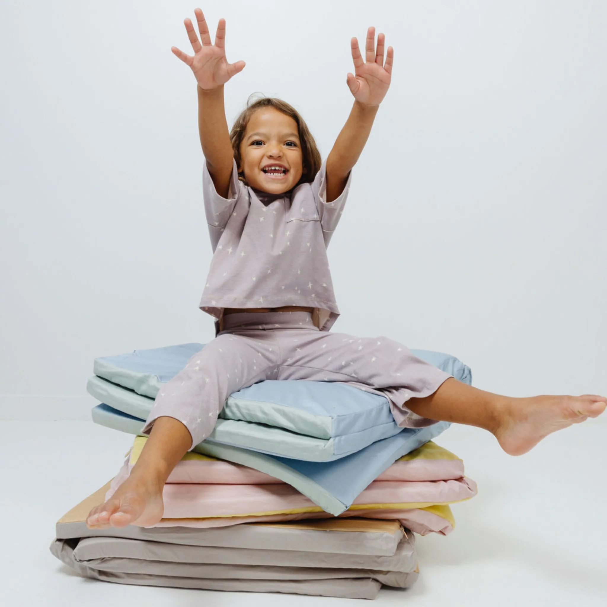 Toki Mats Padded Play Mat, Cloud + Sandcastle Mat, Multiple Sizes - Image 21
