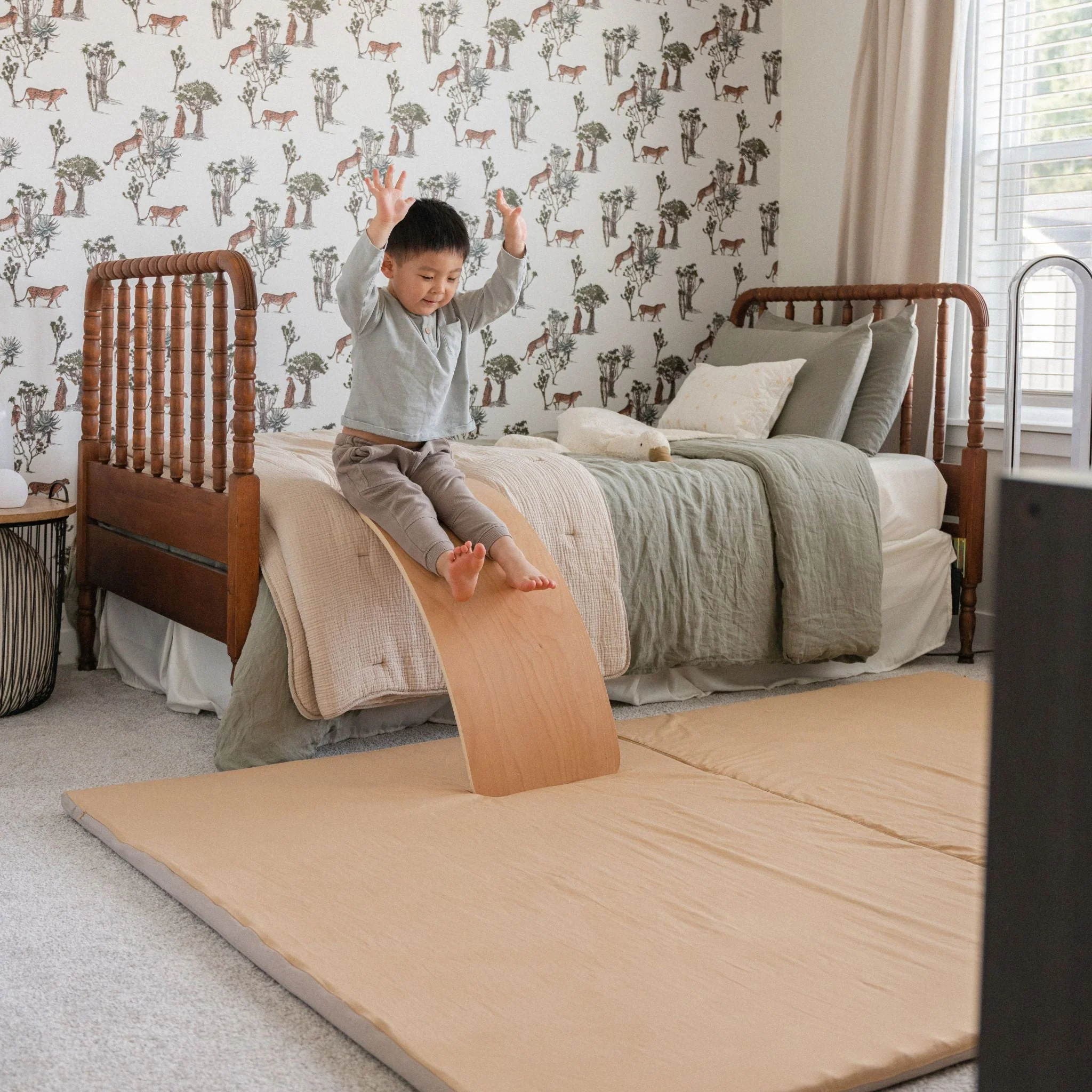 Toki Mats Padded Play Mat, Cloud + Sandcastle Mat, Multiple Sizes - Image 27