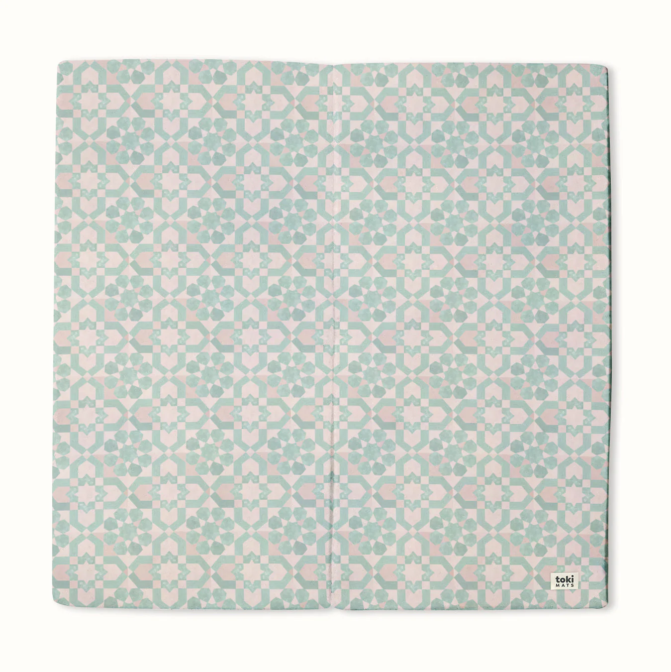Toki Mats Padded Play Mat, Green Tile Mat - Image 27