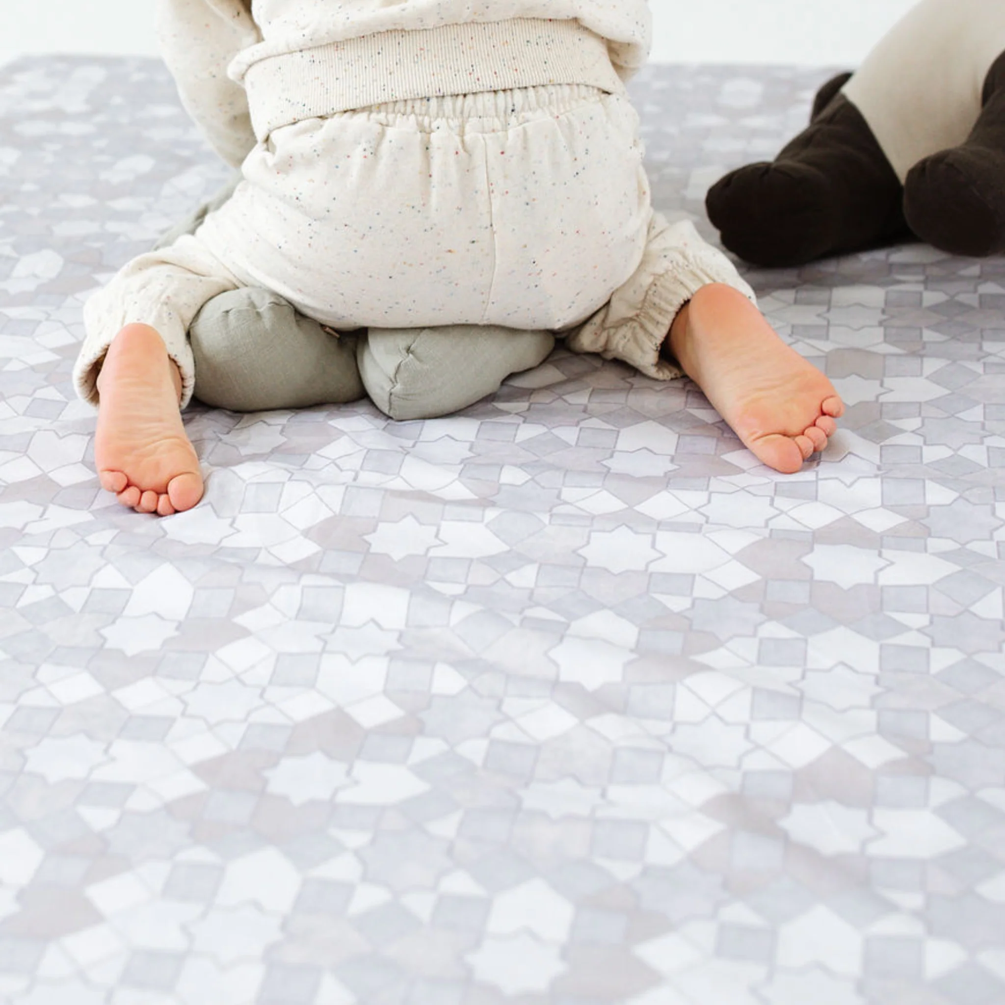 Toki Mats Padded Play Mat, Grey Mosaic Mat, Multiple Sizes - Image 41