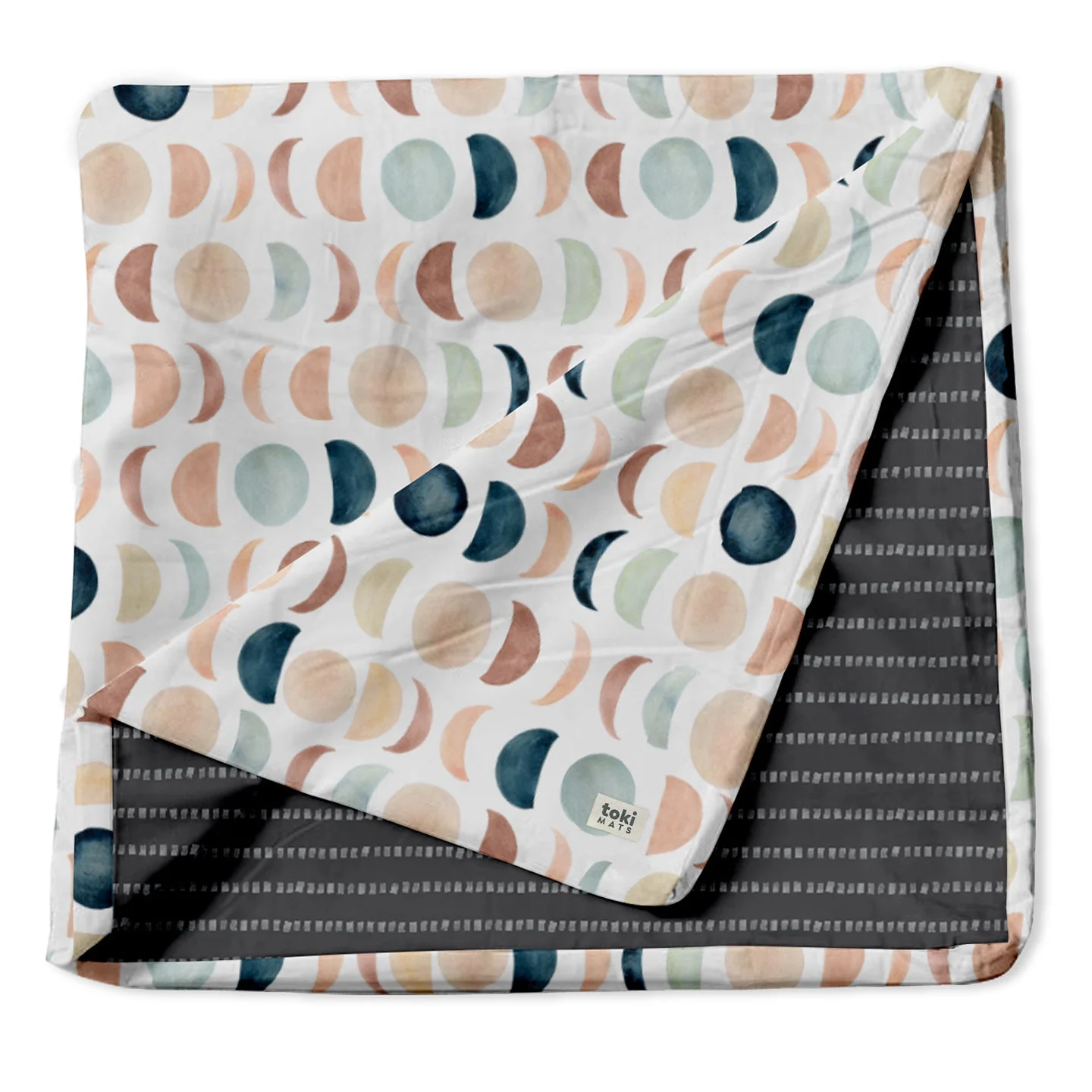 Toki Mats Padded Play Mat Cover, Lunar Phases Cover - Image 3